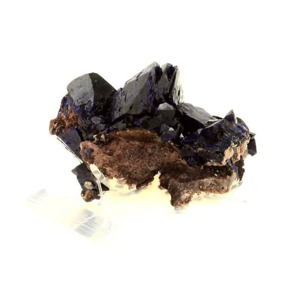 Cristal - ABIJOUX - Azurite - Blå - 353 ct - Dimensioner 40x30x30 mm