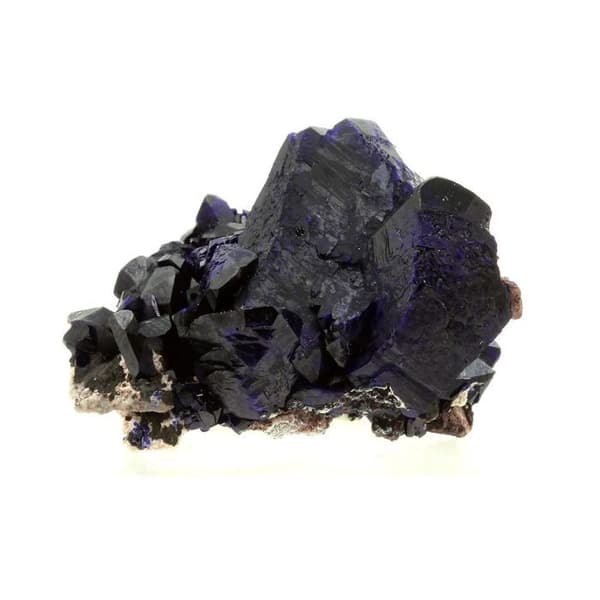 Cristal - ABIJOUX - Azurite - Blå - 353 ct - Dimensioner 40x30x30 mm