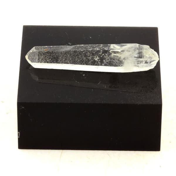 Kvarts - La Gardette - 25 ct - Äkthetscertifikat - 46x9x4 mm - Grå