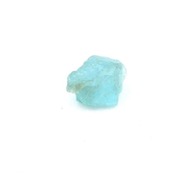 Pierre - Apatite Paraiba - 2,60 ct - Certifikat för äkthet - Dimensioner 6x6x10 mm - Grå