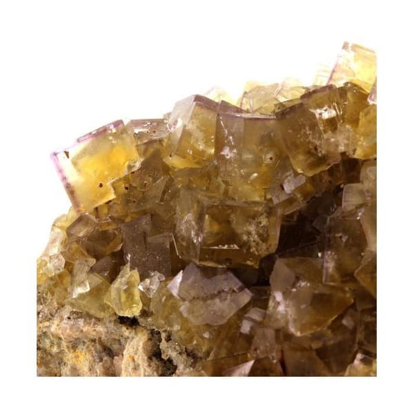 Fluorit - Valzergues - 1074.0 ct - Äkthetscertifikat - Dimensioner 67x64x50 mm - Naturlig sten