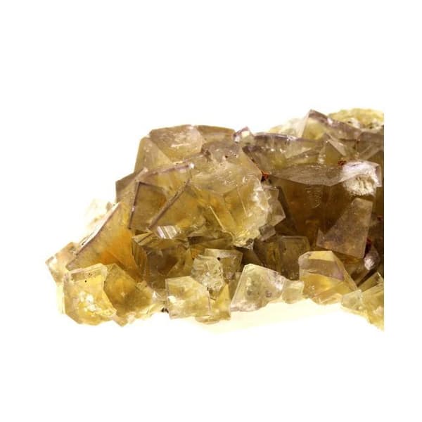 Fluorit - Valzergues - 494,5 ct - Äkthetscertifikat - Dimensioner 78x64x25 mm - Naturligt mineral