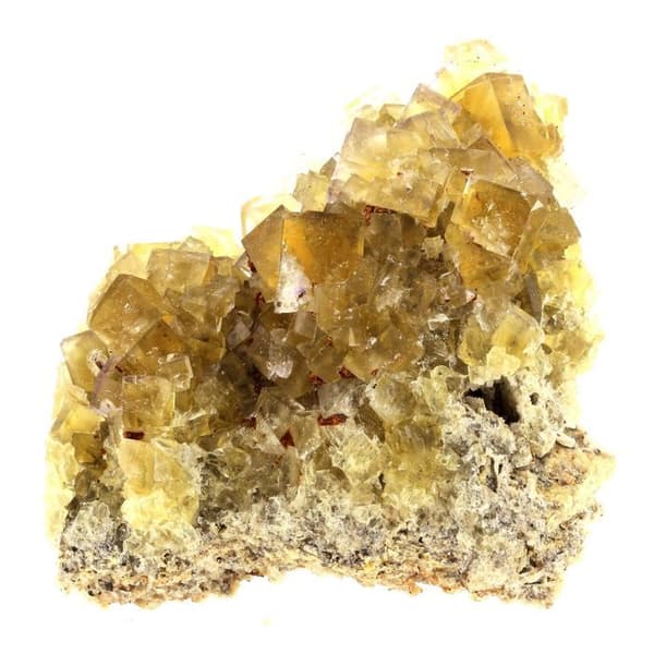 Fluorit - Valzergues - 494,5 ct - Äkthetscertifikat - Dimensioner 78x64x25 mm - Naturligt mineral