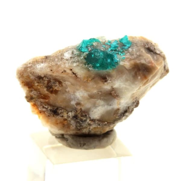 Stenar och mineraler - ABIJOUX - Dioptas - Kristall - Naturmaterial - Grönt - Blandat
