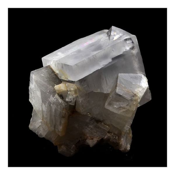 Dolomit - Stenar och Mineraler - 941,0 ct - Äkthetscertifikat - 65x65x40 mm - Grå