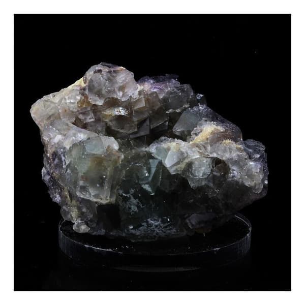 Stenar och mineraler - ABIJOUX - Fluorit + Kvarts - 136,0 ct - Fontsante-gruvan, Var, Frankrike