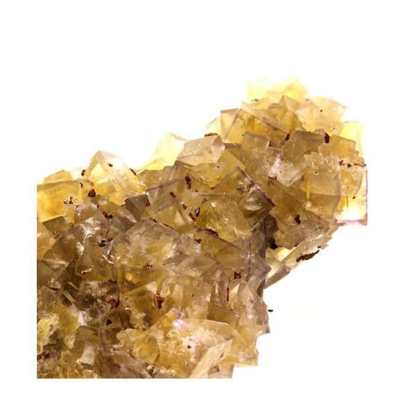 Fluorit - Ej specificerad - 391,0 ct - Gul - Valzergues - Äkthetscertifikat