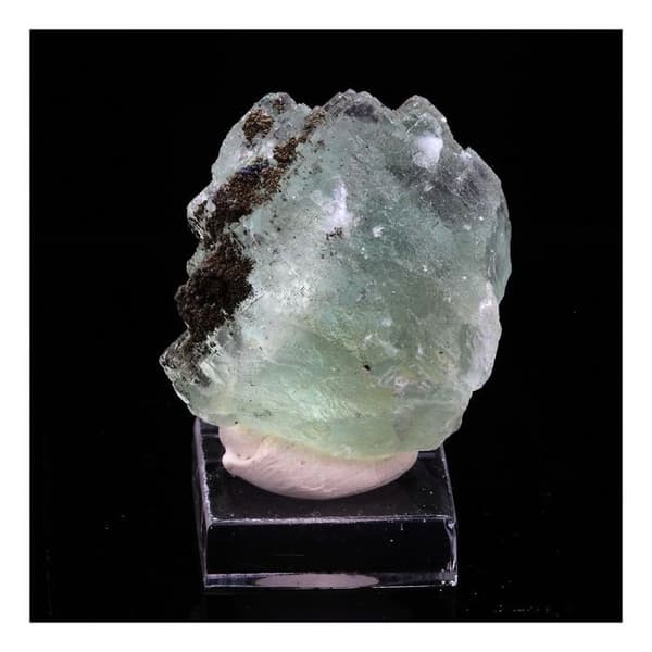 Kristall - Aouli - Fluorit + Pyrit - 152,5 ct - Äkthetscertifikat - Dimensioner 28x26x21 mm