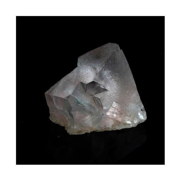 Fluorit ros - Stenar och Mineraler - Mont-Blanc-massivet - 5,82 ct - Äkthetsintyg - 11x11x7 mm