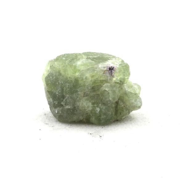 Péridot - Almklovdalen - 3,16 ct - Äkthetscertifikat - Dimensioner 10x6x6 mm - Grå