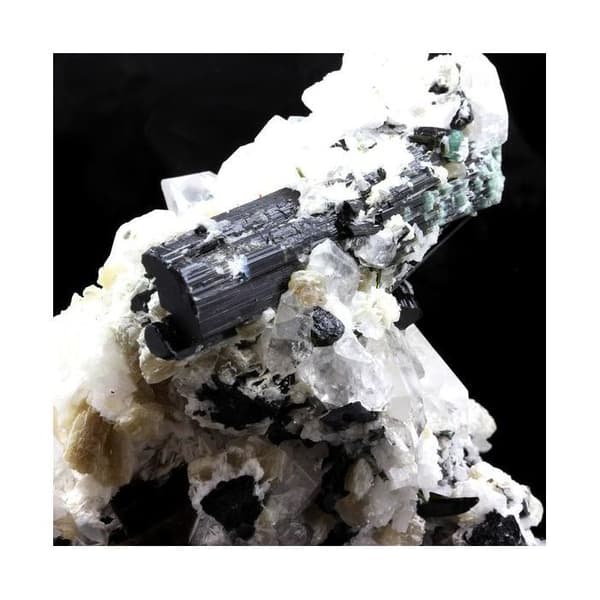 Pierre - ABIJOUX - Tourmalin - 4790 ct - Albit - Kvarts - Mica