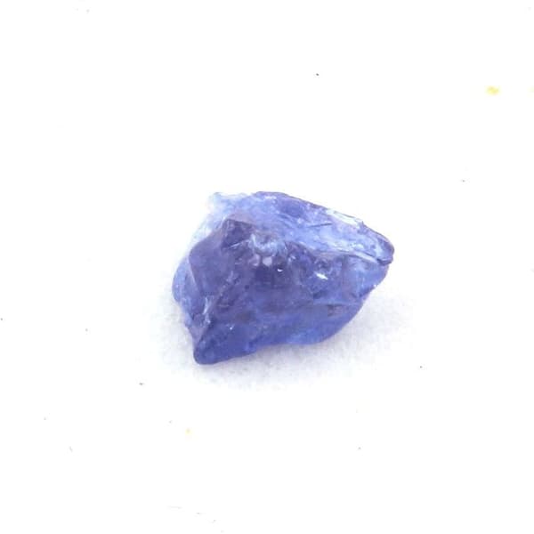 Pierre - Benitoite - San Benito Co. - 0,370 ct - Certifikat för äkthet - Grå