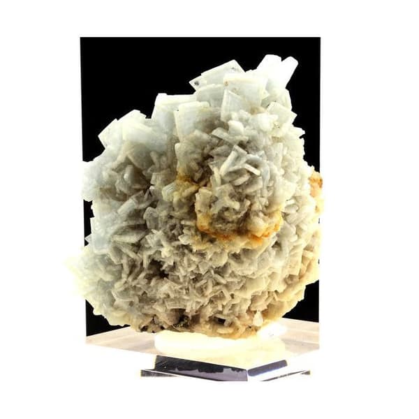 Kristall - ABIJOUX - Fluorit, Barit, Pyrit - 1580,5 ct - Certifikat för äkthet - Mått 65x65x55 mm