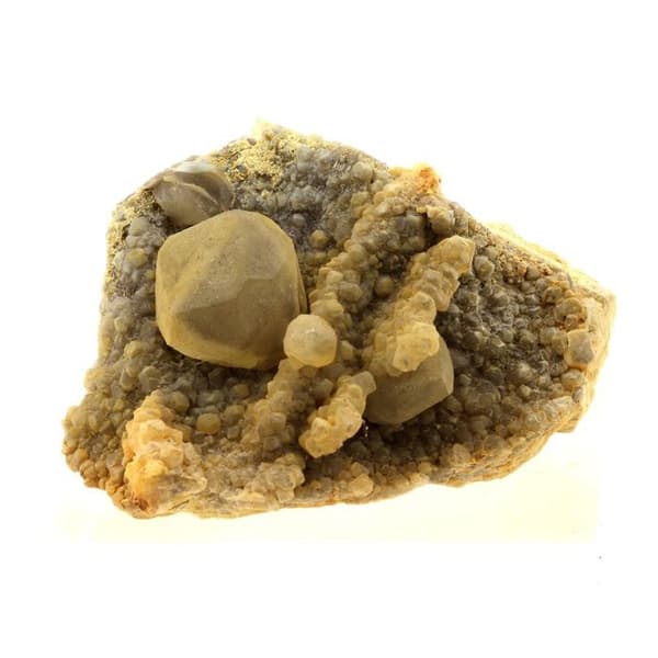 Calcit - Odefinierad - 304,5 ct - Lodève - Äkthetscertifikat - 43x48x31 mm