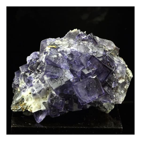Fluorit - Yanci - 445,0 ct - Äkthetscertifikat - Dimensioner 58x45x35 mm - Naturlig mineral