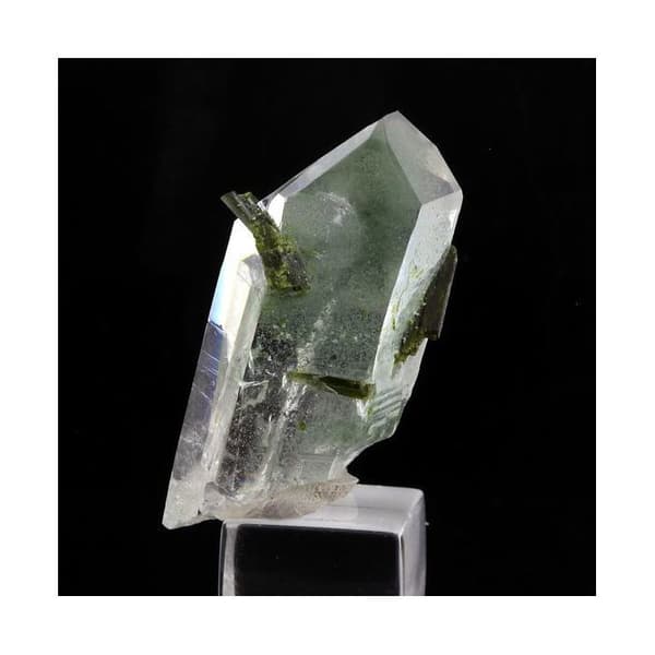 Pierre - Epidote - Kvarts - 26.0 ct - Cornillon - Äkthetscertifikat