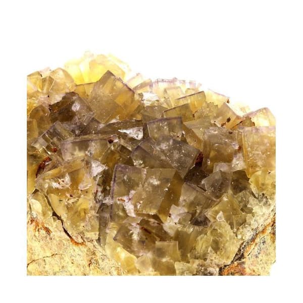 Stenar och mineraler. Flusspat. 482,0 cent. Valzergues, Aveyron, Occitanie, Frankrike..