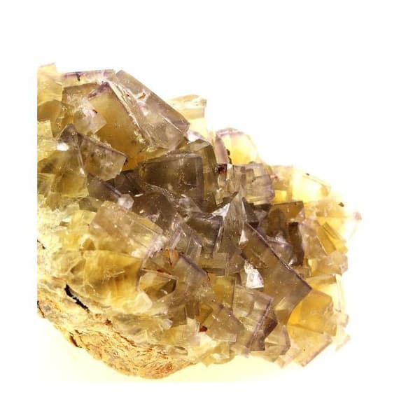 Stenar och mineraler. Flusspat. 482,0 cent. Valzergues, Aveyron, Occitanie, Frankrike..