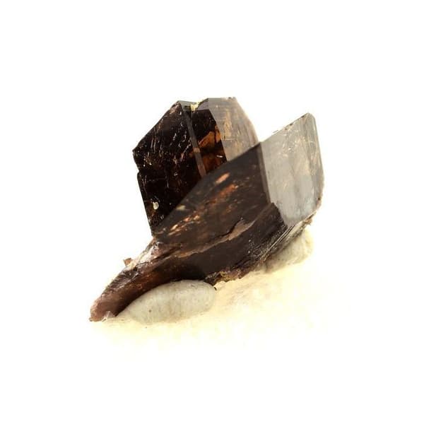Axinit-(Fe) - ABIJOUX - 63,5 ct - Grå - Kalifornien - Äkthetsintyg