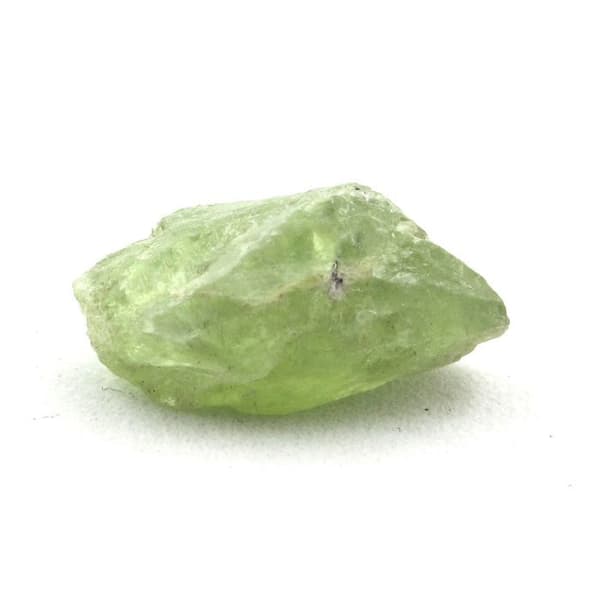 Peridot - ABIJOUX - Almklovdalen, Vanylven, Norge - 4,34 ct - Grön - Naturmaterial