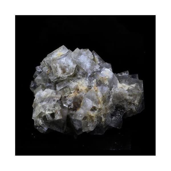 Stenar och mineraler. Flusspat. 334,0 cent. Rätter, Ardèche, Frankrike.
