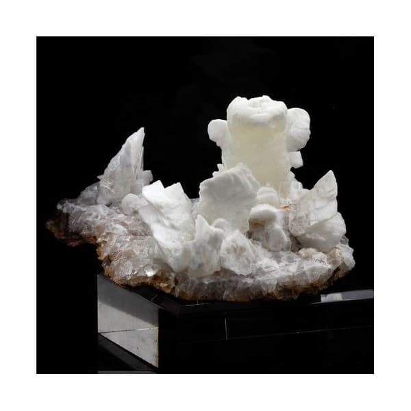 Calcit efter Selenit - ABIJOUX - 1429,0 ct - Vit - Kristall - Blandad