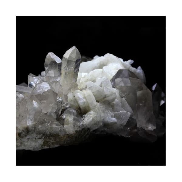 Kvarts Fumé - ABIJOUX - 1495,0 ct - Äkthetsintyg - Mått 116x83x44 mm - Grå