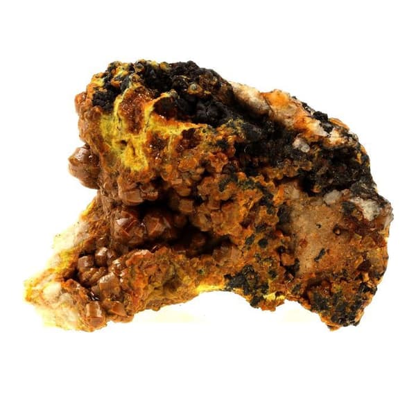 Stenar och mineraler - ABIJOUX - Campylit + Psilomelane - 604.0 ct - Dry Gill Mine, Cumbria, Storbritannien, Storbritannien