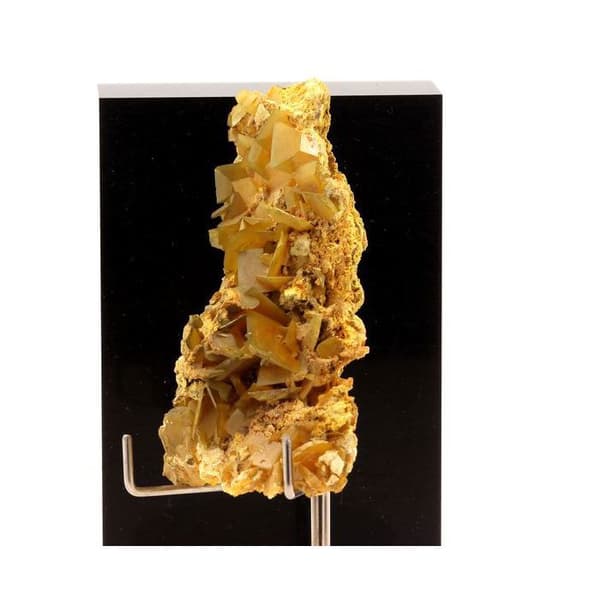 Kristall - ABIJOUX - Wulfenit - Orange - 370 ct - 80x47x27 mm