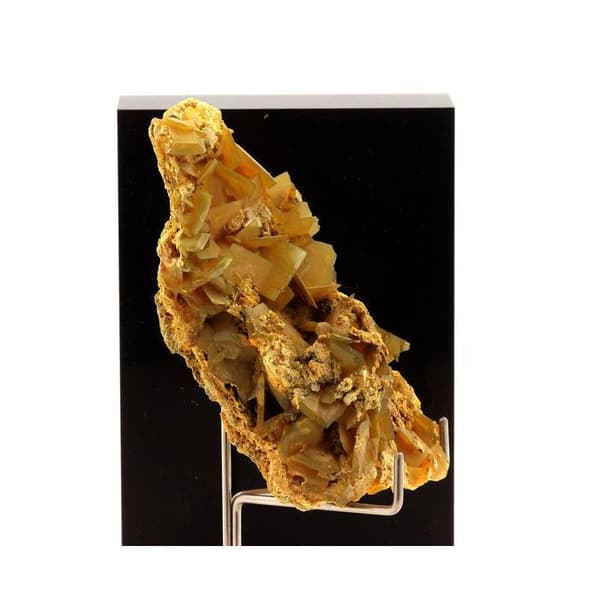 Kristall - ABIJOUX - Wulfenit - Orange - 370 ct - 80x47x27 mm