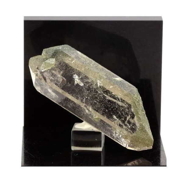 Kvarts Biterminé - ABIJOUX - Les Deux Alpes - 130.6 ct - Grå - Mixad - Naturliga material