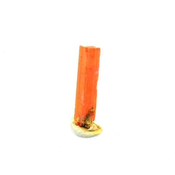 Stenar och mineraler - ABIJOUX - Crocoite - 1,28 ct - Adelaide Mine, Dundas, Tasmanien, Australien