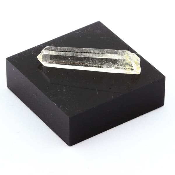 Kvarts - La Gardette - 7,945 ct - Äkthetscertifikat - 21 x 4 x 6 mm - Grå