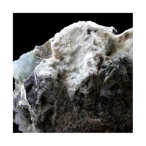 Pierre - Prehnit - 2252,0 ct - La Combe de la Selle - Certifikat för äkthet - Grå