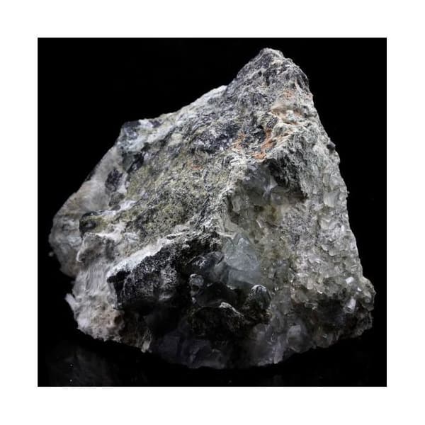 Pierre - Prehnit - 2252,0 ct - La Combe de la Selle - Certifikat för äkthet - Grå