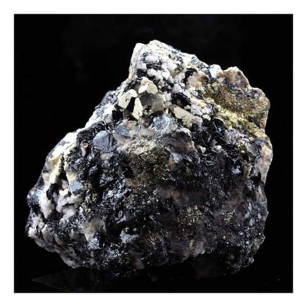 Kristall - Pirit - Hematit - 2768.5 ct - Certifikat av äkthet - Dimensioner 76x65x65 mm