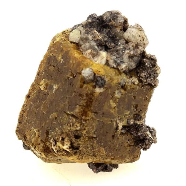 Stenar och mineraler - ABIJOUX - Vesuvianit + Grossular - 282.0 ct - Grön - Blandad