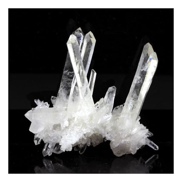 Kvarts biterminerad - ABIJOUX - La Gardette-gruvan - 95,78 ct - Grå - Blandad
