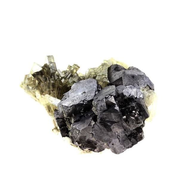 Stenar och Mineraler - ABIJOUX - Barit + Galen - 3984 ct - Oumjrane, Marocko