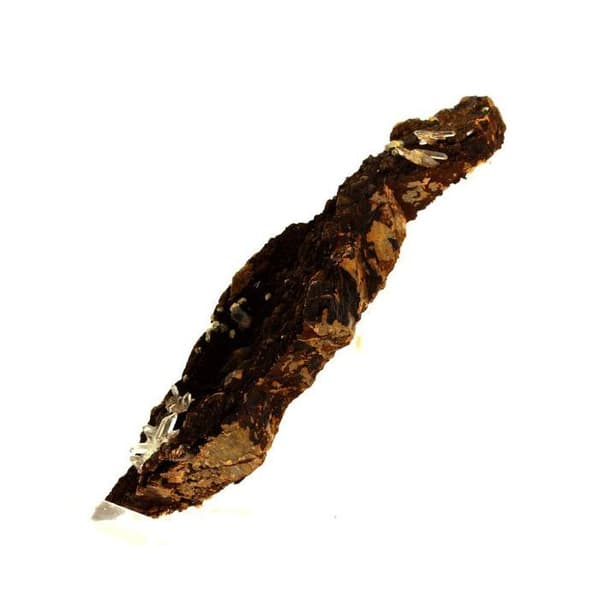 Stenar och Mineraler - ABIJOUX - Kvarts - Siderit - Pyrit - Äkthetsintyg - 645 ct