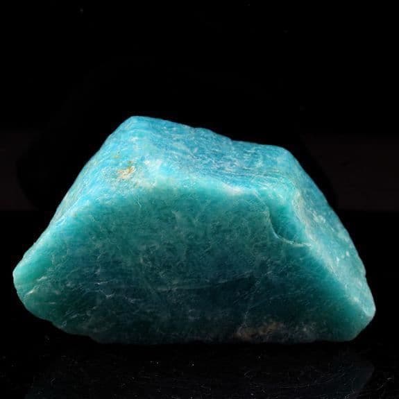 Pierre - ABIJOUX - Amazonit - 268,0 ct - Konso - Certifikat av äkthet