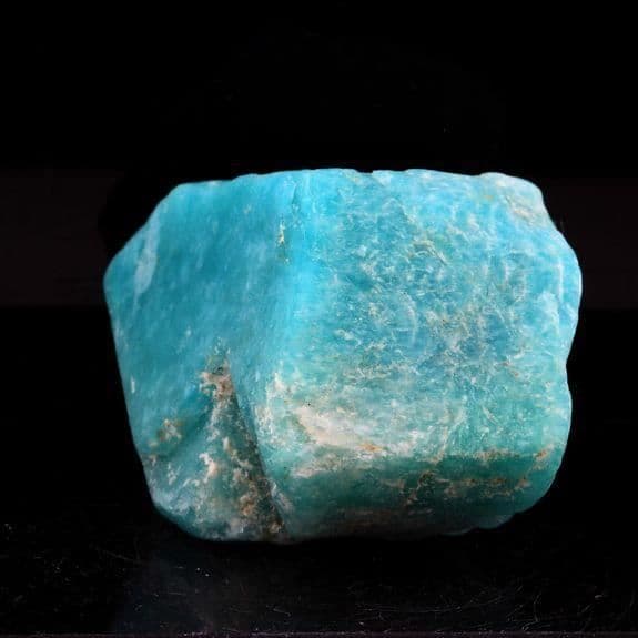 Pierre - ABIJOUX - Amazonit - 268,0 ct - Konso - Certifikat av äkthet