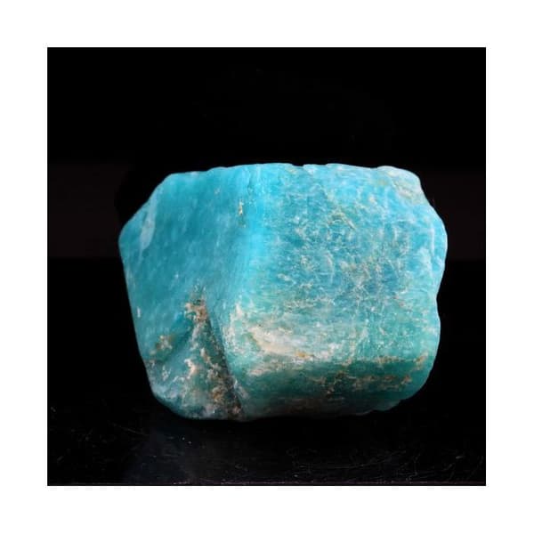 Pierre - ABIJOUX - Amazonit - 268,0 ct - Konso - Certifikat av äkthet