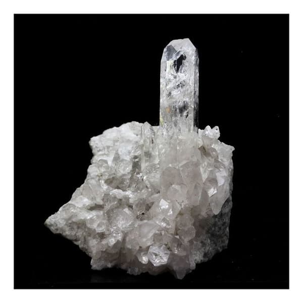 Kvarts - ABIJOUX - Plan du Lac, Oisans, Savoie, Frankrike - 136,0 ct