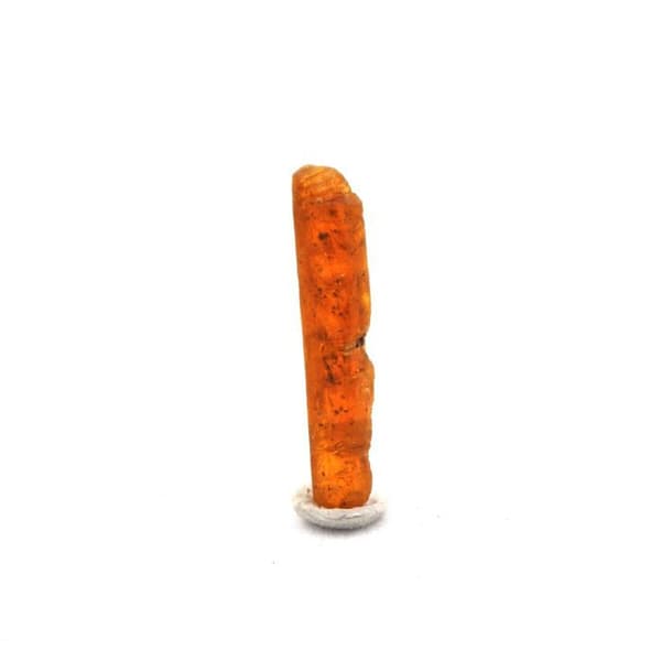 Kristall - ABIJOUX - Cyanit orange - 1,46 ct - 17 x 2 x 2 mm - Äkthetsintyg
