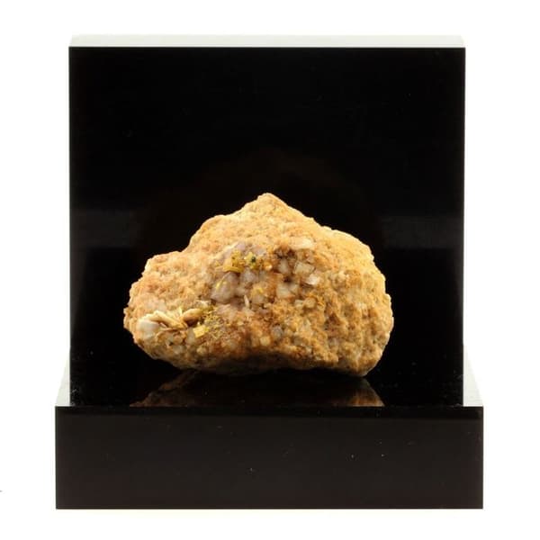 Stenar och mineraler - ABIJOUX - Wulfenit + Barite + Fluorit - 365,8 ct - Lantignié, Frankrike