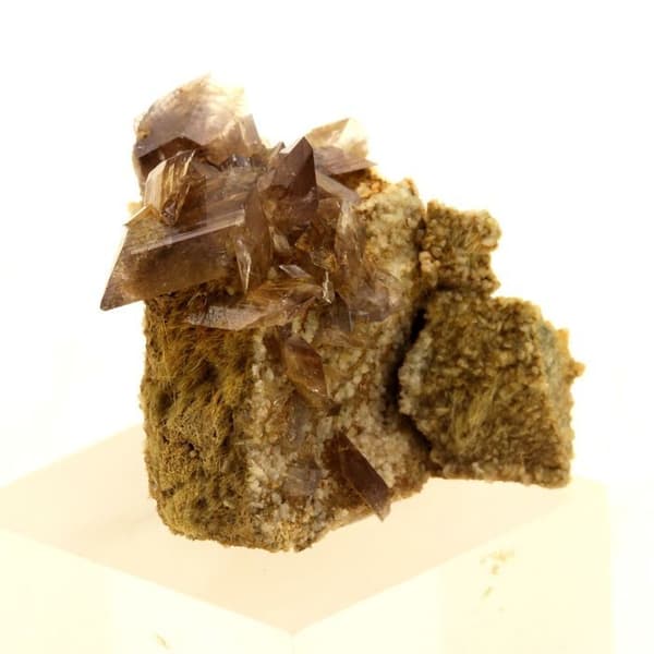 Stenar och mineraler - ABIJOUX - Axinit - Brun - Blandat