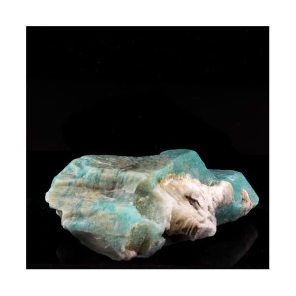 Stenar och Mineraler - ABIJOUX - Amazonit - 398,5 ct - Konso - Äkthetscertifikat