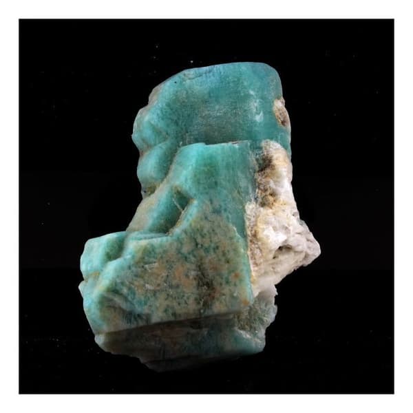 Stenar och Mineraler - ABIJOUX - Amazonit - 398,5 ct - Konso - Äkthetscertifikat