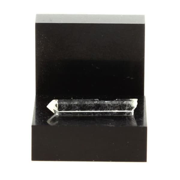 Kvarts - La Gardette - 3.75 ct - Äkthetscertifikat - Mått 24x5x4 mm - Grå
